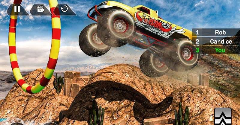 Mega Truck Race - Monster Truck Racing Game screenshot 2
