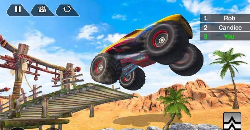 Mega Truck Race - Monster Truck Racing Game screenshot 4