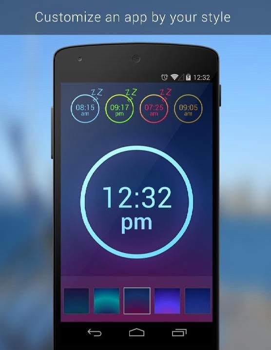 Neon Alarm Clock screenshot 4