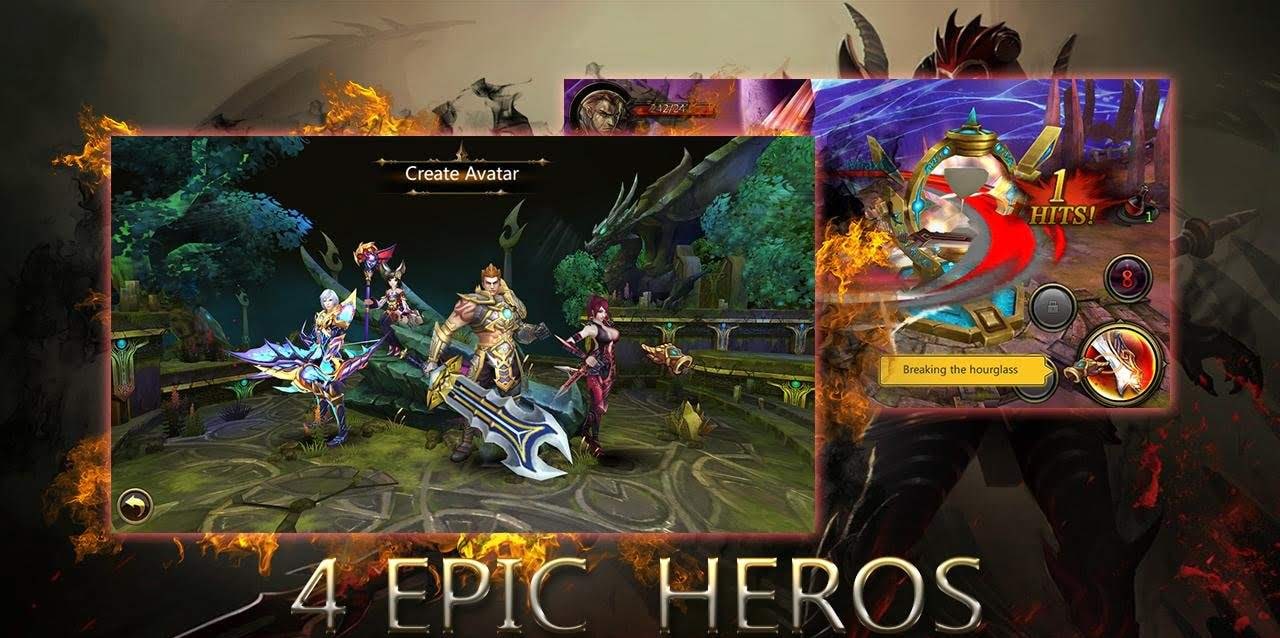 Dragons War Legends - Raid Shadow Dungeons screenshot 2