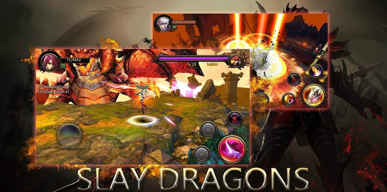 Dragons War Legends - Raid Shadow Dungeons screenshot 1