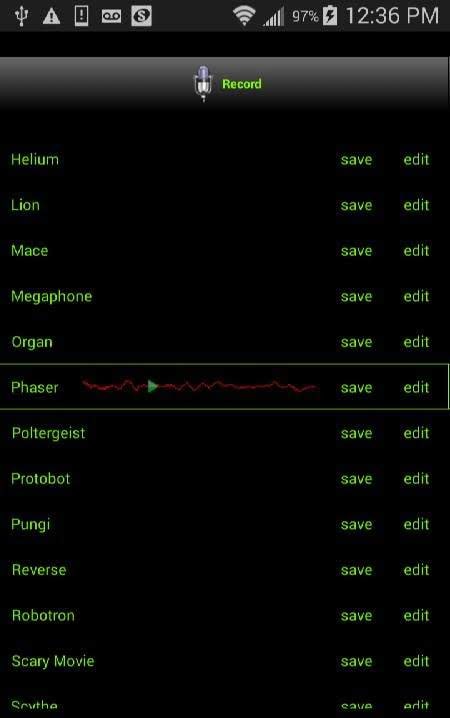 Voice Changer DIY screenshot 1