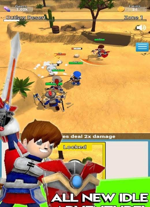 Auto Play Heroes - Idle RPG screenshot 1