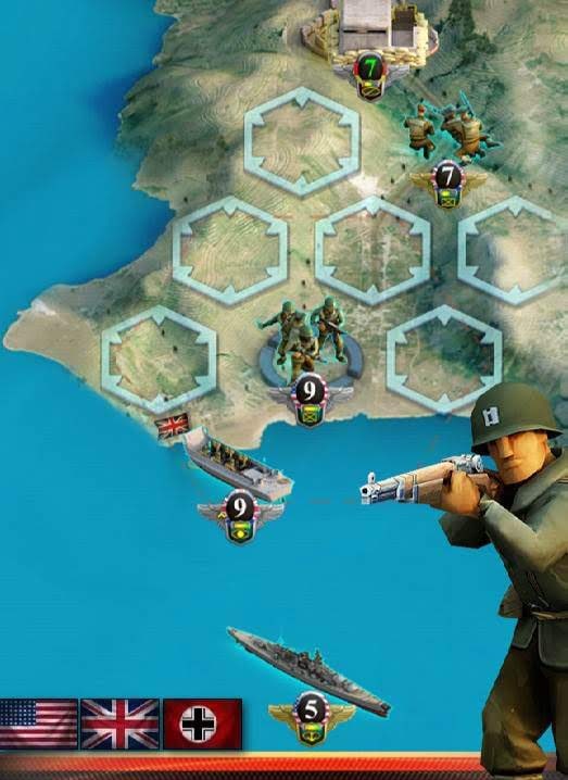 Frontline: Western Front - WW2 Strategy War Game screenshot 1