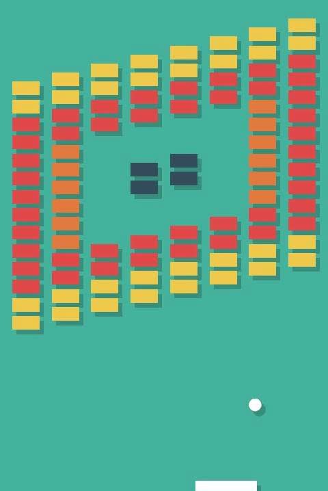 Minimal Brick Breaker screenshot 1