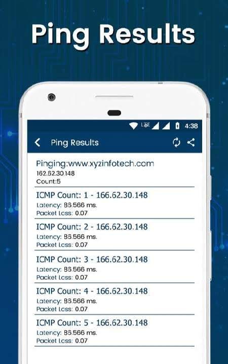 Ping Tools - Network Utilities screenshot 1