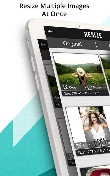 TinyPhoto: Convert (JPEG PNG), Crop, Resize screenshot 1