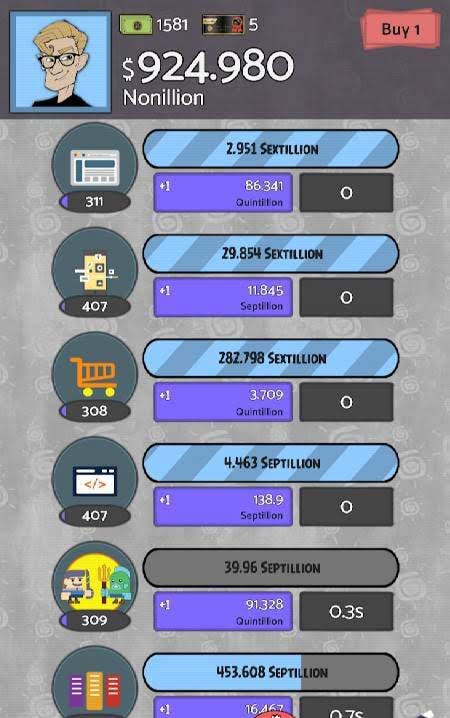 Geeks vs Gangsters - Idle Game screenshot 1