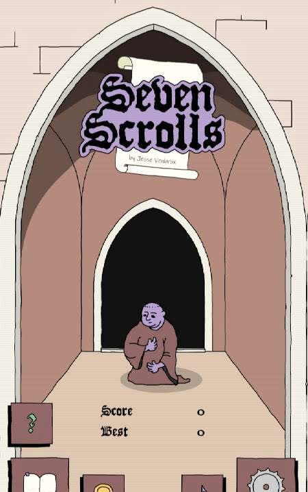 Seven Scrolls gameplay screenshot 1