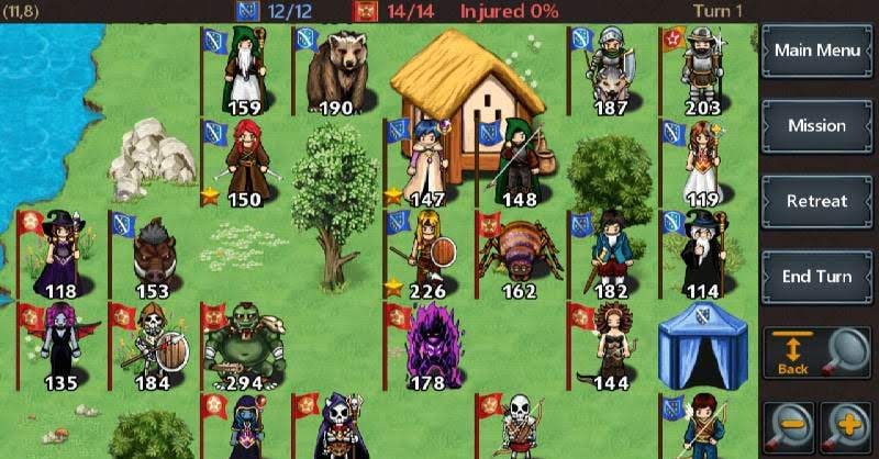 Tactics Maiden RPG gameplay screenshot 1