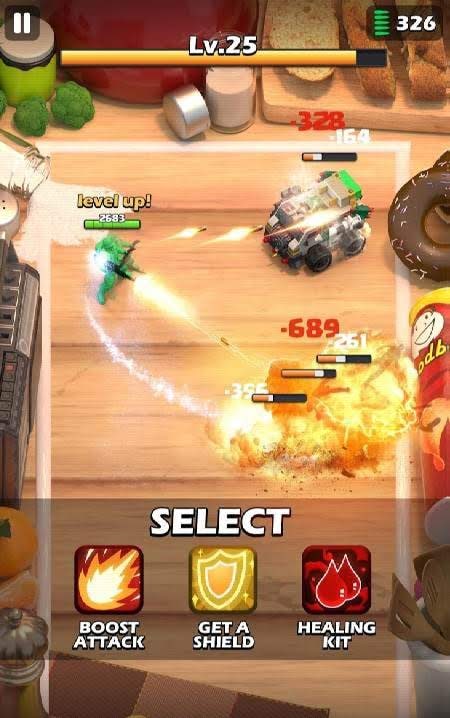 Green Army Adventure gameplay screenshot 3