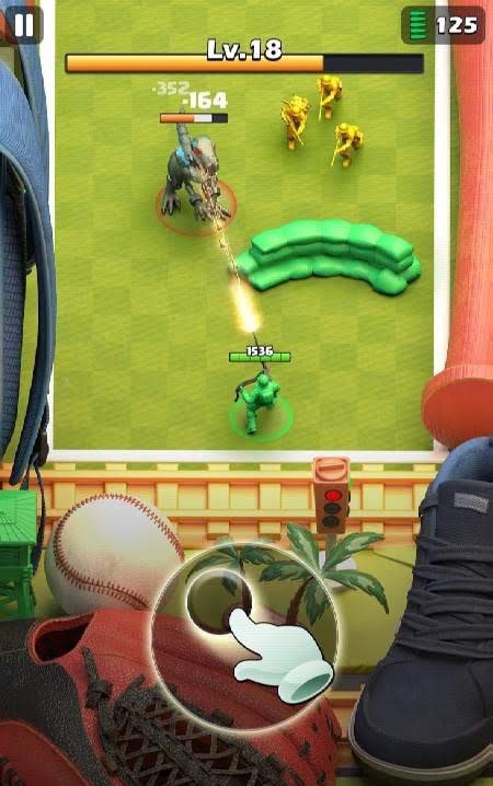 Green Army Adventure gameplay screenshot 2