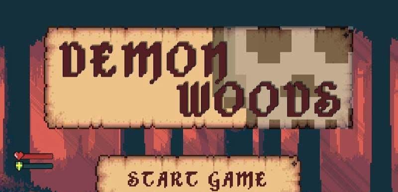 Demon Woods gameplay screenshot 1
