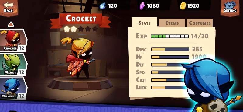 Tiny Blade - Dark Slayer gameplay screenshot 1