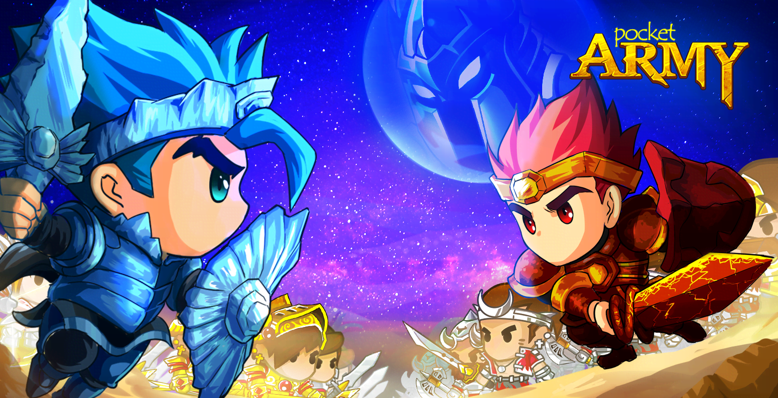 Pocket Army: Epic Strategy Video Game For Free screenshot 1