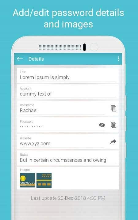 My Password Manager – Password keeper screenshot 4