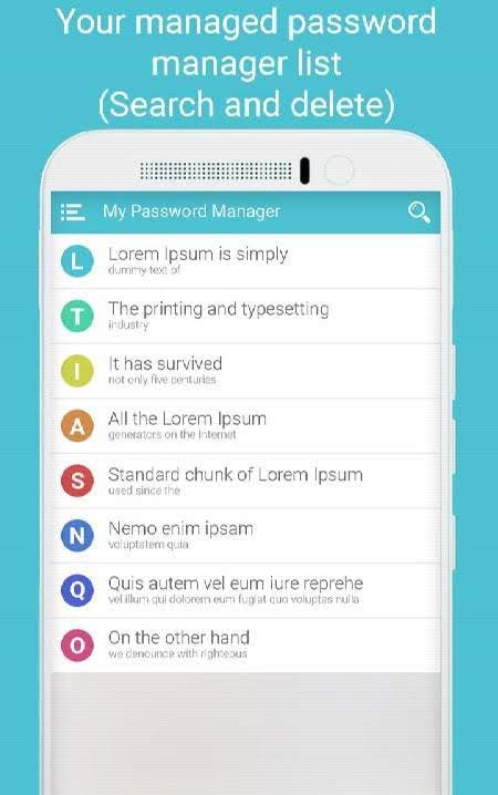 My Password Manager – Password keeper screenshot 3