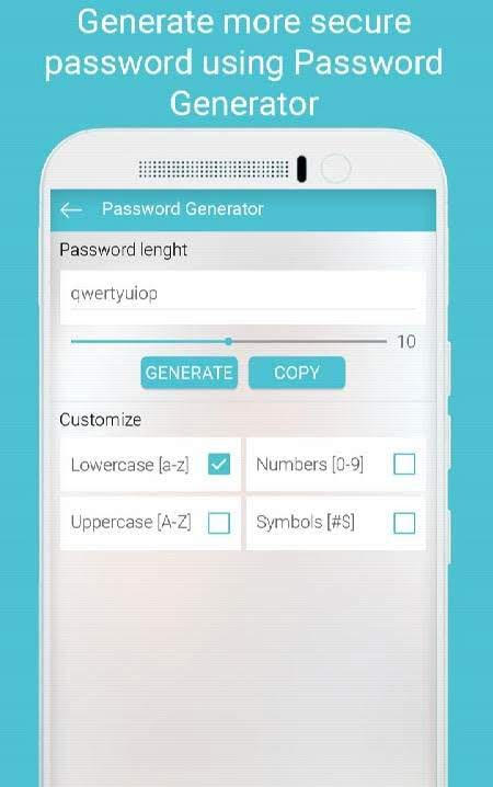 My Password Manager – Password keeper screenshot 1