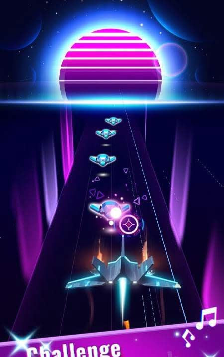 Rhythm Flight: EDM Music Game gameplay screenshot 4
