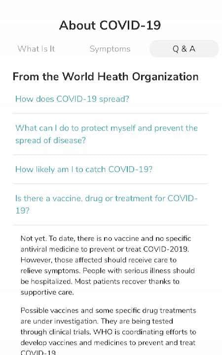 Coronavirus Tracker screenshot 3