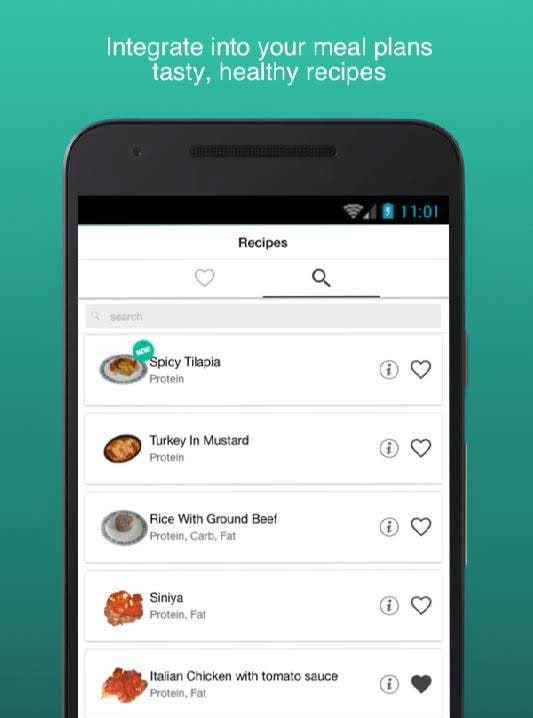 Fitness Meal Planner - Essence screenshot 3