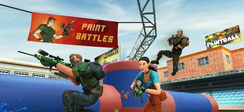 Paintball Shooting Squad: Battleground Army Combat screenshot 4