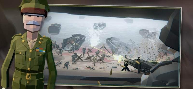 World War 2 Shooting Games: Polygon WW2 Shooter screenshot 1