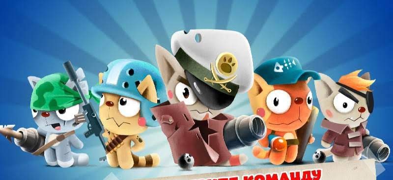 Cats vs Pigs: Battle Arena screenshot 2