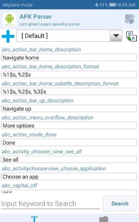 APK Parser screenshot 2