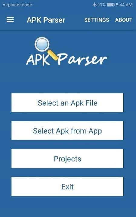 APK Parser screenshot 1