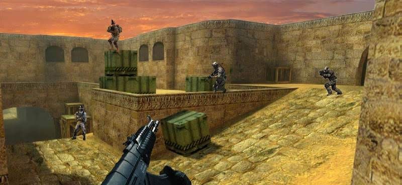 FPS Modern Commando Critical Strike 2019 gameplay screenshot 4