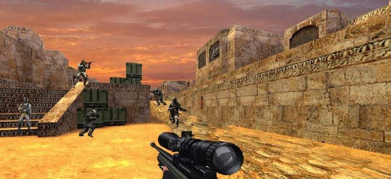 FPS Modern Commando Critical Strike 2019 gameplay screenshot 2