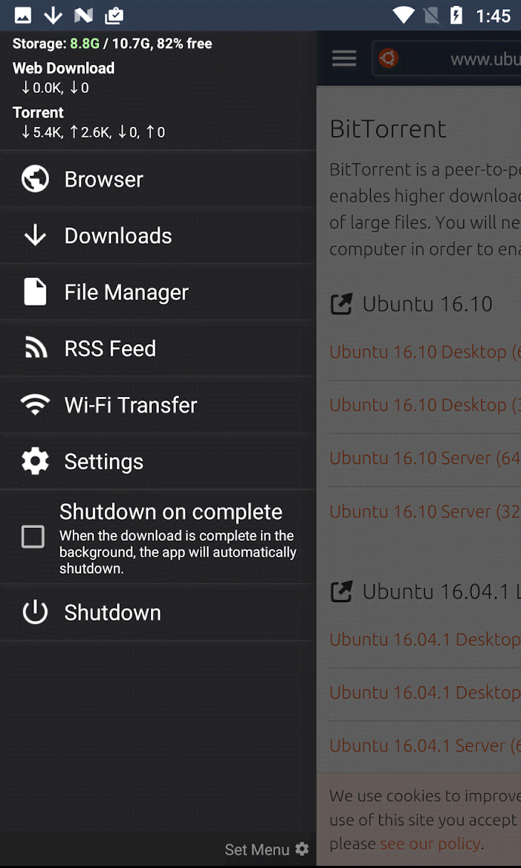 zetaTorrent Pro - Torrent App screenshot 1