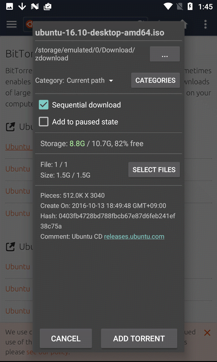 zetaTorrent Pro - Torrent App screenshot 2