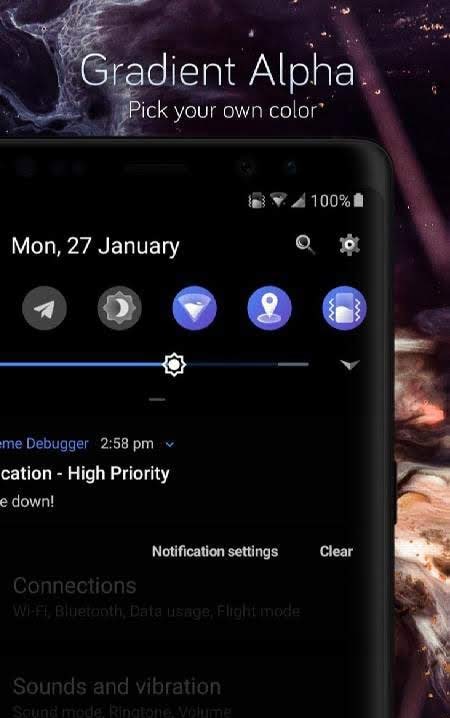 Arkadia Substratum Theme for Android 10, Pie and Oreo, plus Samsung devices screenshot 2