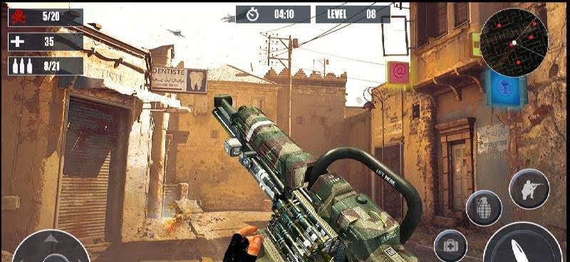 Gun Game Simulator: Machine Gun Shoot War Strike screenshot 3