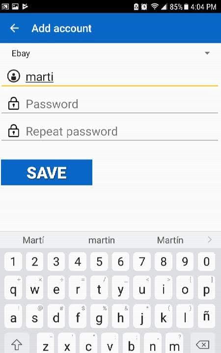 Password Saver screenshot 4