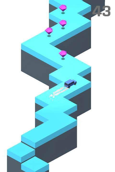 Twisted Car Road gameplay screenshot 1