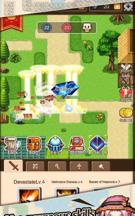 Adventure of Warriors - Idle Strategy RPG screenshot 4