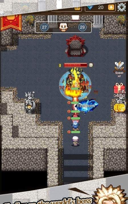 Adventure of Warriors - Idle Strategy RPG screenshot 2