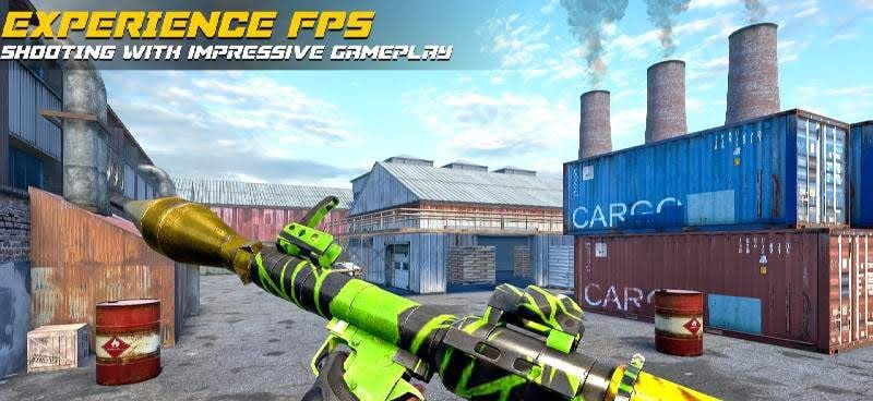 Counter Terrorist Strike: FPS Shooting Games gameplay screenshot 1