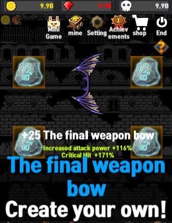 Grow Final Weapon Bow screenshot 1