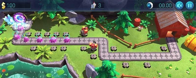 Defenchick TD - Tower Defense 3D Game screenshot 3
