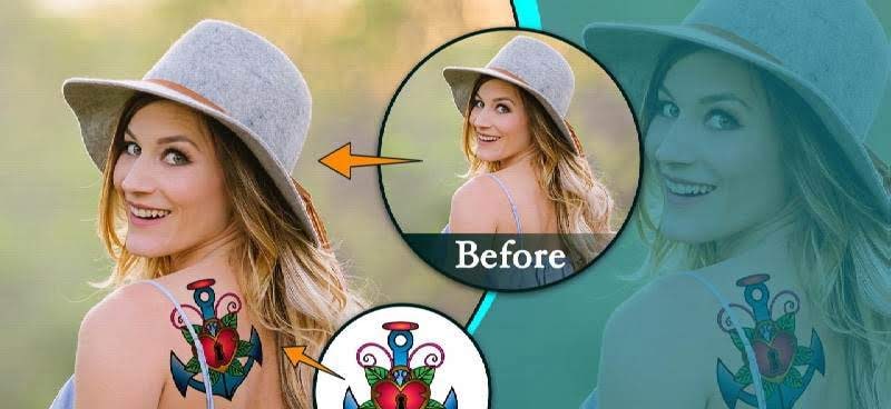 Tattoo On My Photo - Tattoo Photo Editor & Maker screenshot 1