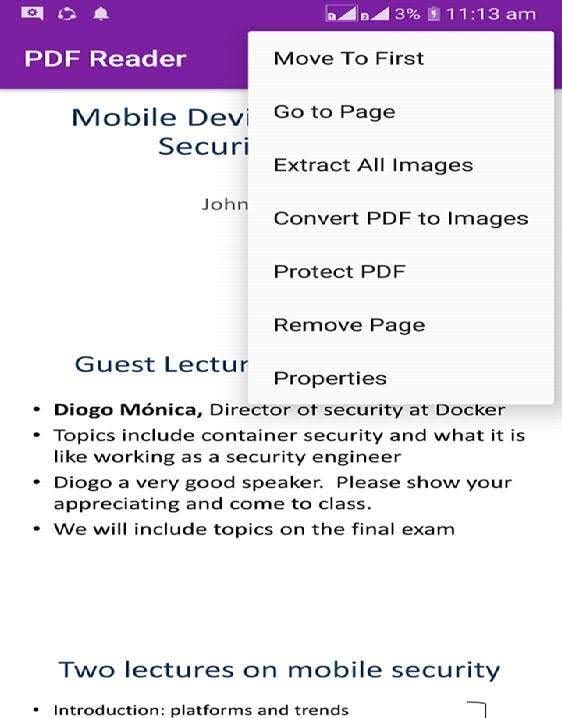 PDF File Reader screenshot 2