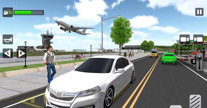 City Taxi Driving: Fun 3D Car Driver Simulator screenshot 1