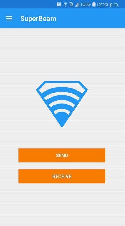SuperBeam | WiFi Direct Share screenshot 1