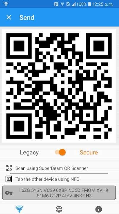 SuperBeam | WiFi Direct Share screenshot 4