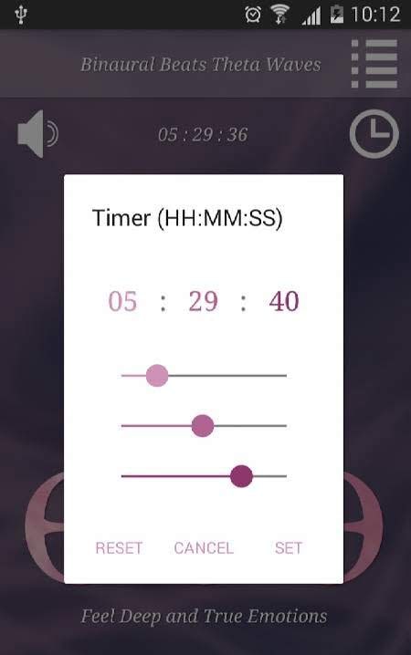 Binaural Beats Theta Waves screenshot 3