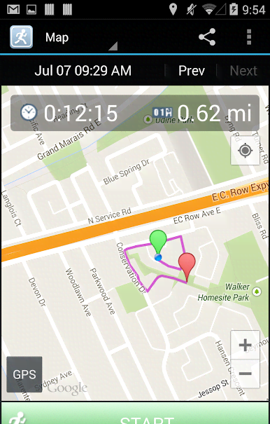JogTracker Pro screenshot 1